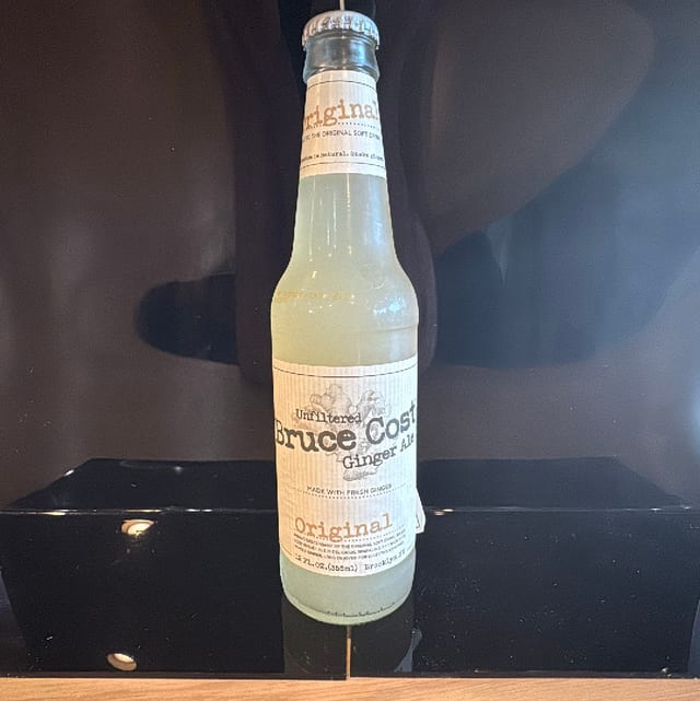 Ginger Ale.