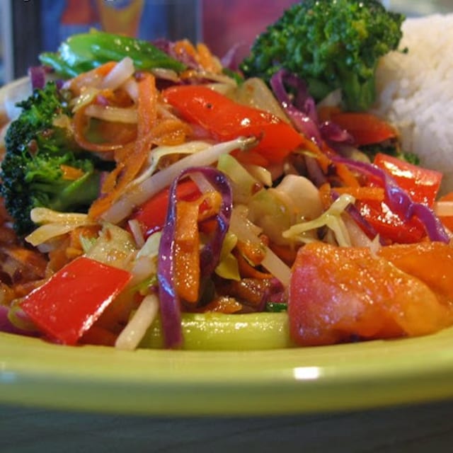 Stir Fried Vegetables.