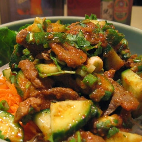 Beef Salad.
