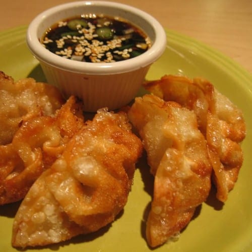 Japanese Gyoza.