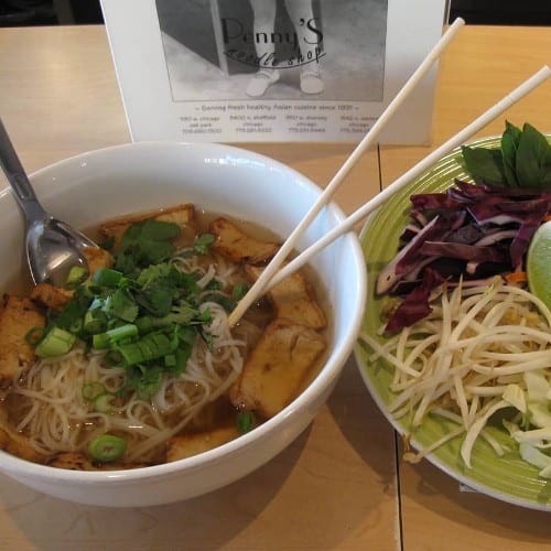 Vegetable Noodle Soup.
