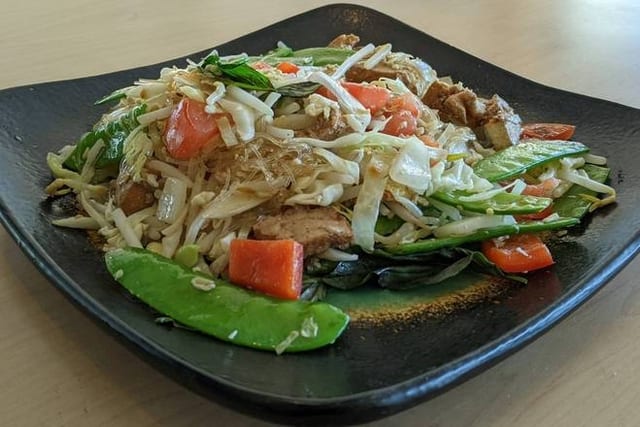 Bean Thread Noodle Lunch Special.
